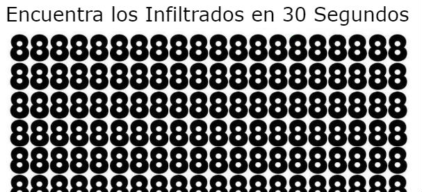 Encuentra los infiltrados en 30 Segundos