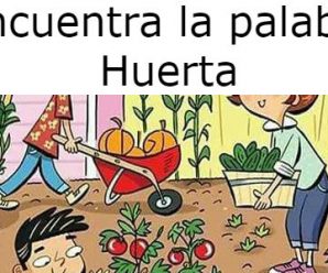 Encuentra la palabra «Huerta» en menos de 30 segundos