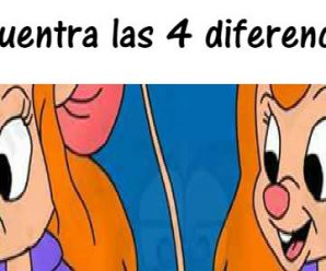 Encuentra las 4 Diferencias en 30 segundos