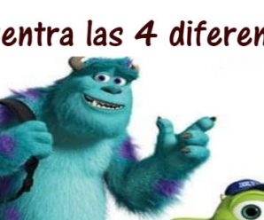 Encuentra las 4 diferencias en 1 minuto