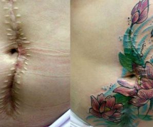 Tatuó Gratis las Cicatrices de Mujeres Maltratadas, un Excelente Resultado